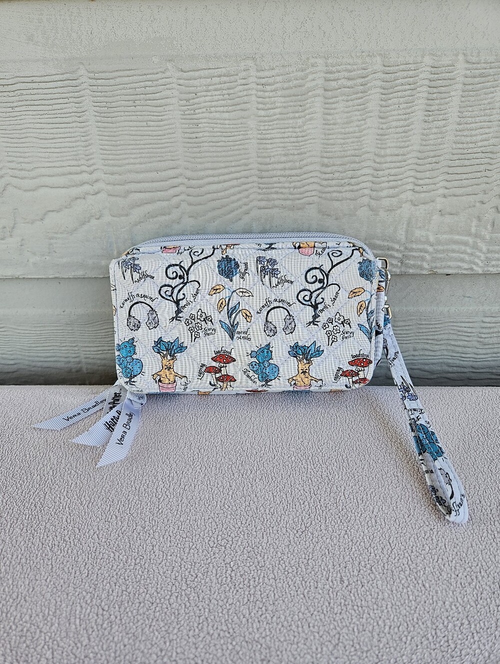 Vera Bradley x Harry Potter RFID All In One Crossbody Wallet Herbology Ditsy